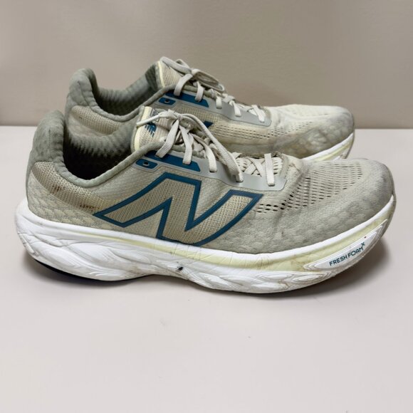 New Balance Fresh Foam X 1080 v14 Size 14 Running Shoes Pale Moss / New Spruce - Picture 8 of 11